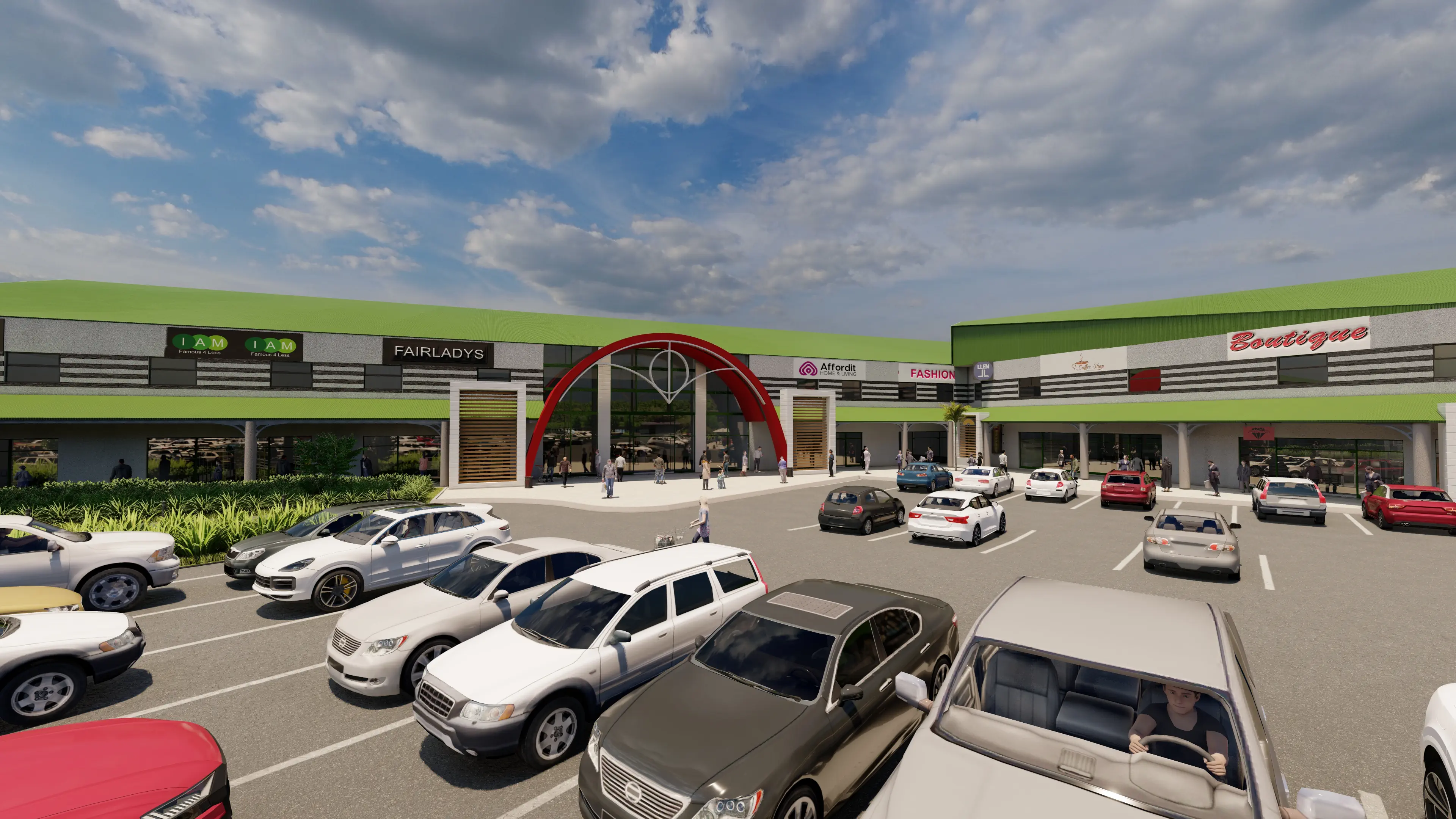 Mall Exterior